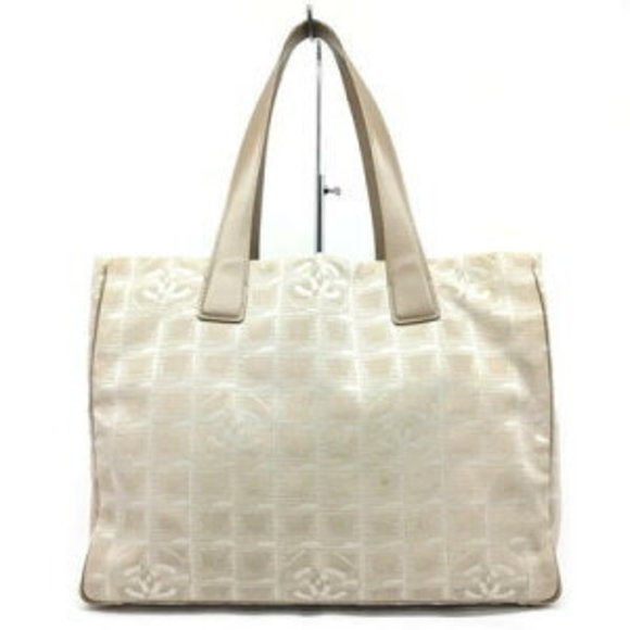 CHANEL Tote Bag Shoulder Beige - Picture 1 of 16
